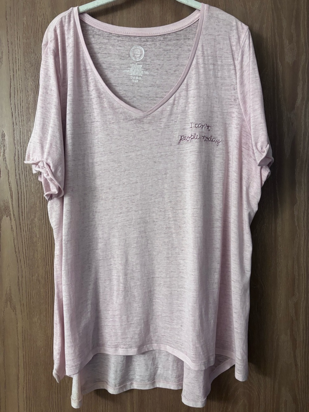 Maurice’s 24/7 “I can’t people today” tee